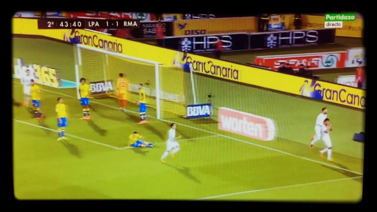 Gol de Casemiro (Las Palmas, 1 vs Real Madrid, 2) Audio cope