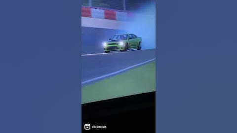 Drifting My Slime Green Hellcat Charger GT7