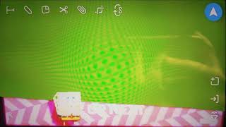 New Spongebob Up Next Banner On Green Screen Chroma Key