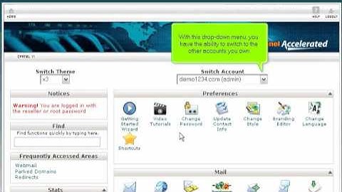 How to access cPanel accounts through WHM