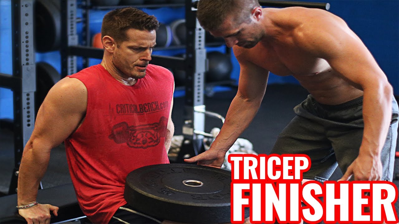 Dips Workout FINISHER (Destroy Triceps in 10 Minutes!)