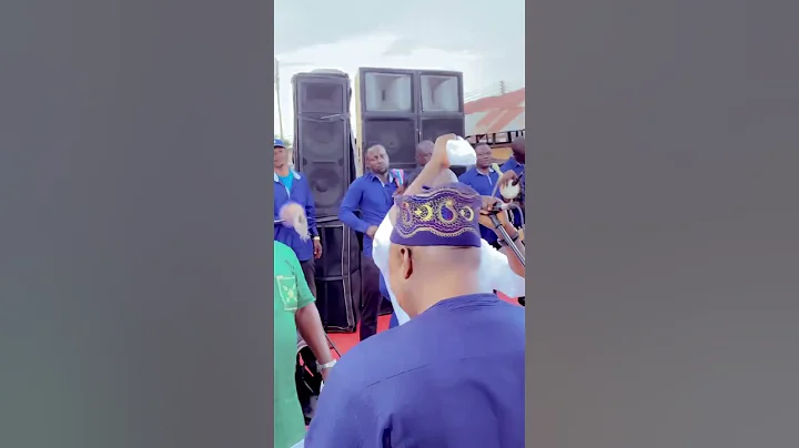 Oganla Pasuma Alabi at Grand Opening of Kendu Hotel Sango Otta