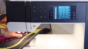 Pfaff Quilt Expression 720 16 Satin Stitches for Applique