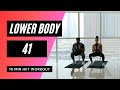 LOWER BODY HIIT WORKOUT | No.41