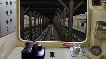 OpenBVE - D line from Norwood-205th Street to Coney Island-Stillwell Avenue