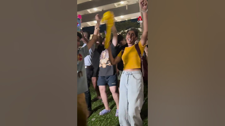 GE2025: WP supporters celebrate Sengkang GRC win