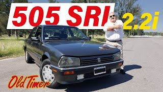 PLACER CONSAGRADO Peugeot 505 SRI 2.2 Inyección 130CV Año 1992 Color Gris Saturno Perlado  Oldtimer