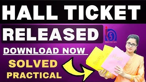 nios practical exam hall ticket released | nios april 2023 hall ticket download