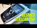 Resmed Stellar 150 Bipap machine | Quick setup | How to change modes,start stop therapy | Home use |