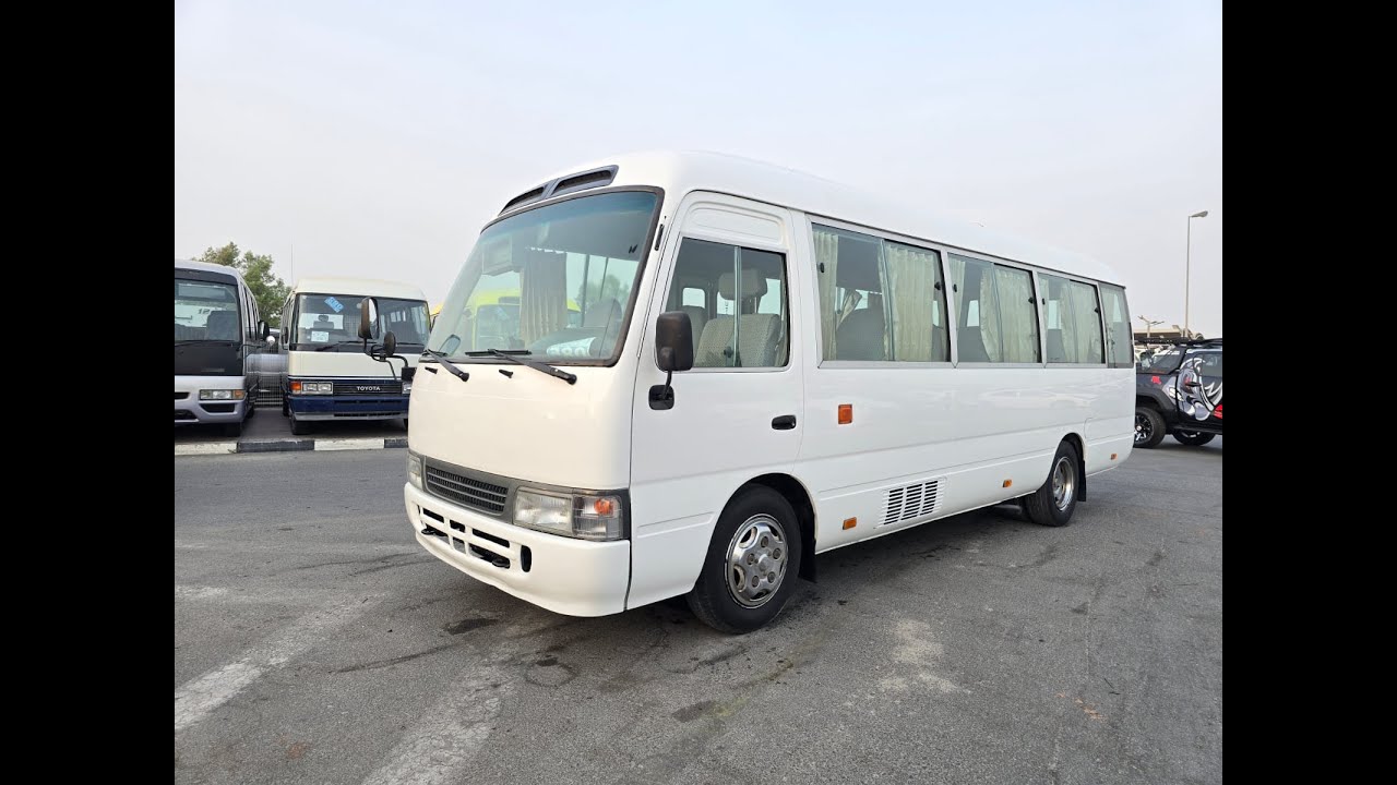 2006 TOYOTA COASTER BUS LEFT HAND DRIVE
