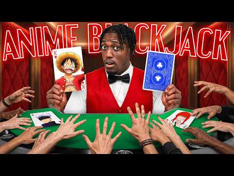 I Asked 100 Anime Fans To Play Blackjack!