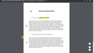 Marking Assignments with eSubs