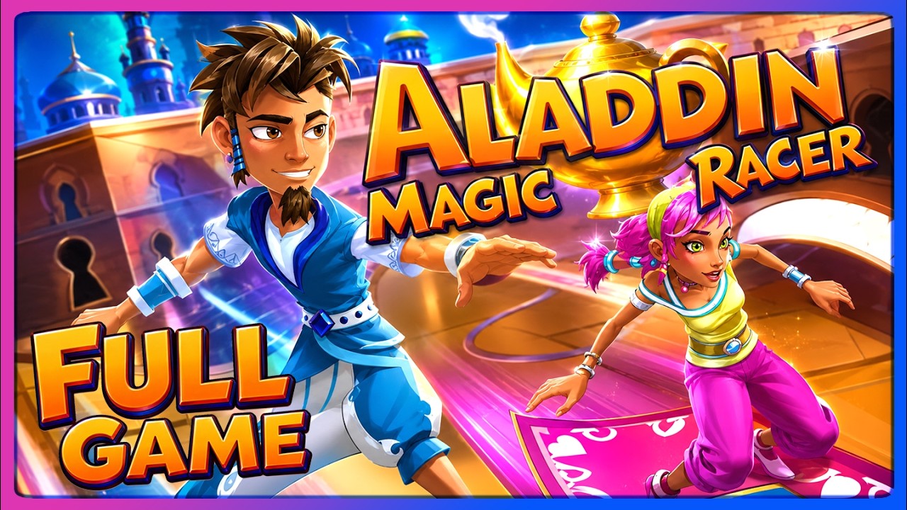 Magic Racers Aladdin Magic Racer Walkthrough Full Game (Wii) - YouTube