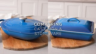 Comparing Le Creuset Enameled Cast Iron and Stoneware Le Creuset Enameled Cast Iron Vs Stoneware Which Is Better For You