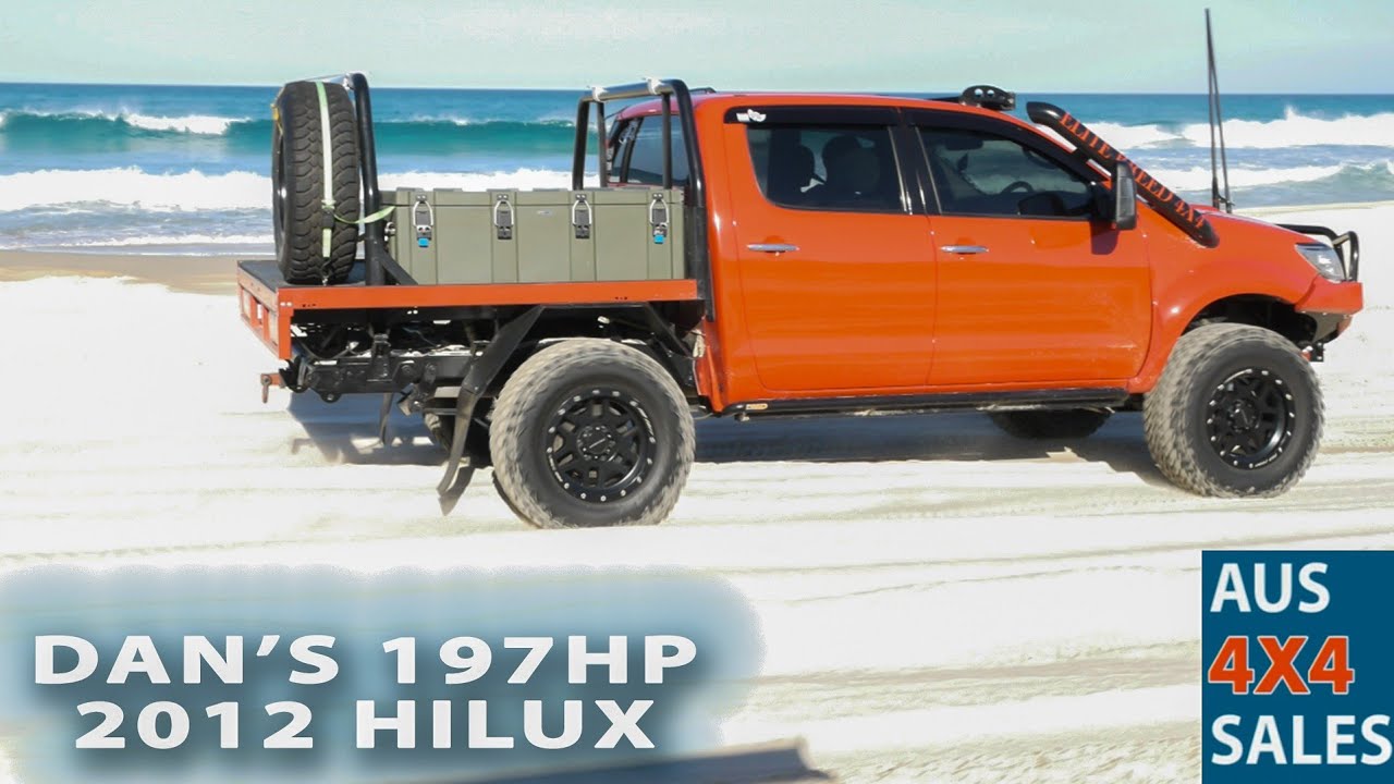 Daniel's 197hp 798nm Toyota Hilux 2012 Arclite Engineering Front Mount HKS Fcon-iD