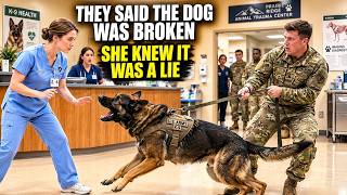 Retired Soldier Dismissed the Quiet Nurse — Until Her Military K9 Skills Uncovered a Secret Burie...