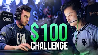 TARIK VS STEW FOR $100 CHALLENGE