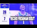 REACTING TO ZION WILLIAMSON DUKE DEBUT V KENTUCKY!! RECORD 28 POINTS!!!