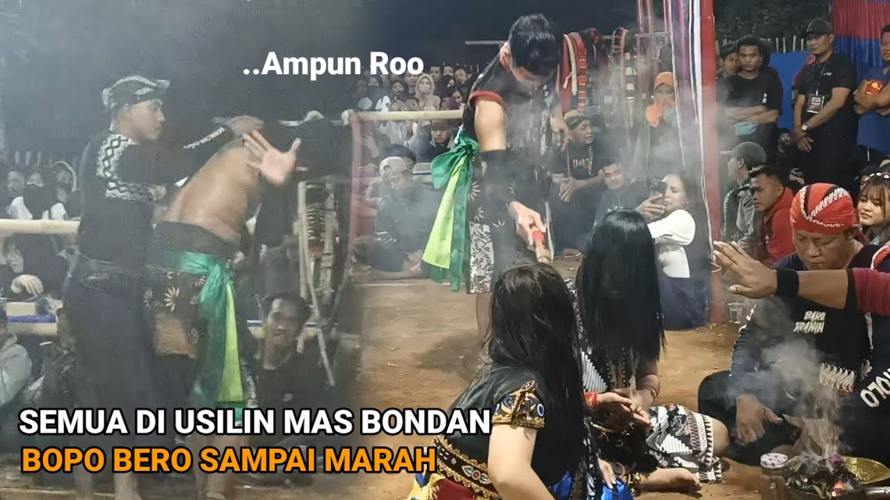 LUCU SEKALI‼️MAS BONDAN PERMADI  USIL GANGGU RATU CELENG JARANAN NOGO PERTOLO