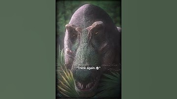 Could This Dinosaur Easily Defeat T. rex? 🤔💀 #sciencefacts #extinction #prehistoric