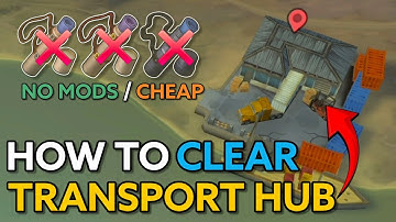 How To Clear The Transport Hub Easily! Very Cheap, No Mods Required | Last Day On Earth : Survival |