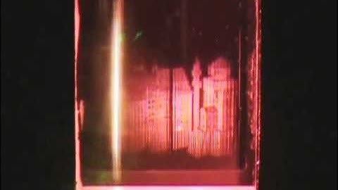 3D holographic video