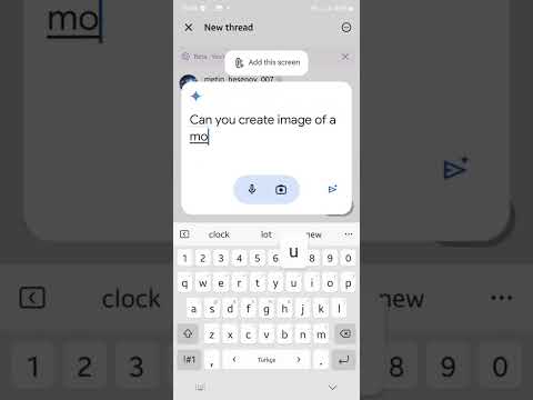 Google Gemini floating window
