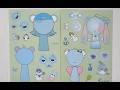 [✨Paper DIY✨]Cute Sticker Arrangement on Grid Notebook/Sprunki OC Visual ASMR💎#asmr #paperdiy