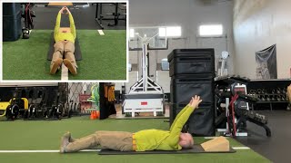 Supine Spine and Shoulder Decompression for Muscle Recovery and Exercise Preparation