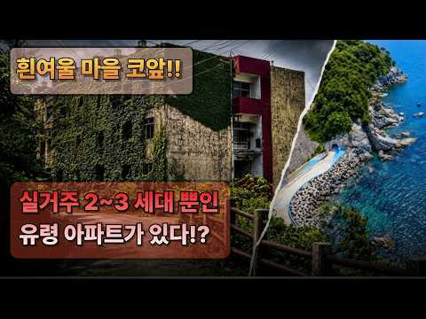 부산 영도 흰여울마을 바로 앞, 빈집 투성이로 방치된 영선아파트의 충격적인 근황