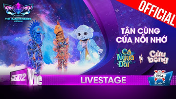 Cừu Bông - Cá Ngựa Đôi tam ca battle hit Tận Cùng Nỗi Nhớ|The Masked Singer Vietnam 2023 [LiveStage]