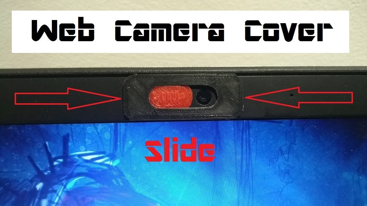 Web Camera Cover 3D Printed - YouTube