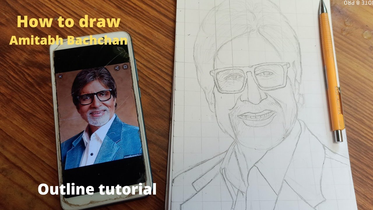 Details more than 145 amitabh bachchan drawing latest