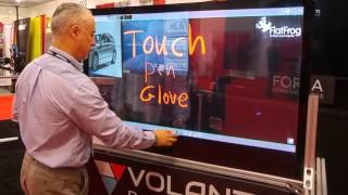 Volanti at Infocomm Connections 2016 - Transparent OLED Touch