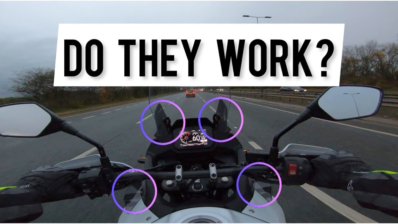 Honda Transalp XL 750 Wind Deflectors Review