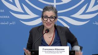 Q&A with Francesca Albanese, Special Rapporteur on the occupied Palestinian territory