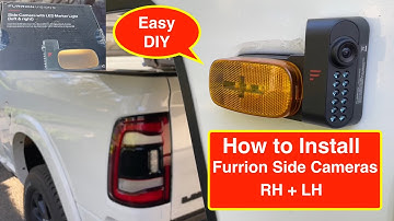 How to Install Furrion Side Cameras on a Keystone Cougar 5th Wheel LED Marker Light Night Vision