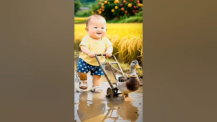 Watch the video about 😂 Funny Baby Laughing Shorts #trendingshorts #cutebaby