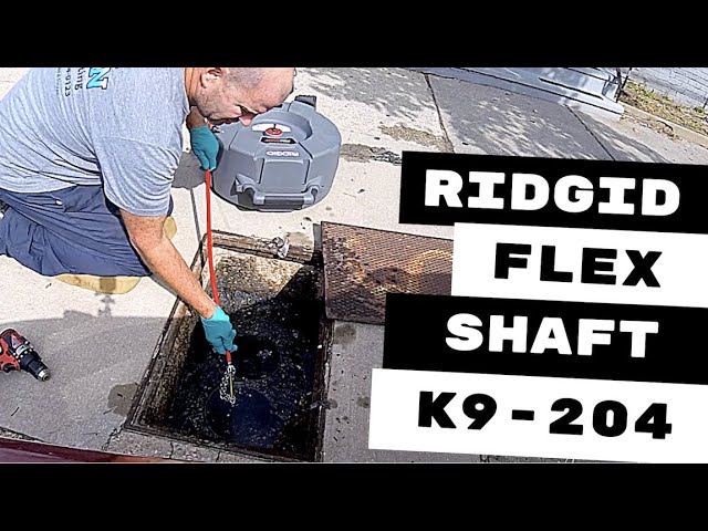 Flex Shaft K9-204 Drain Cleaning Machine – Drain Gear