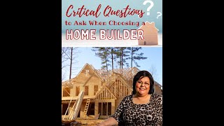 Top 10 Crucial Questions to Ask Before Hiring a Homebuilder
