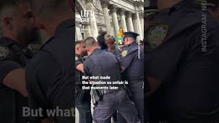 Black student arrested while getting to school for exam at Knicks parade