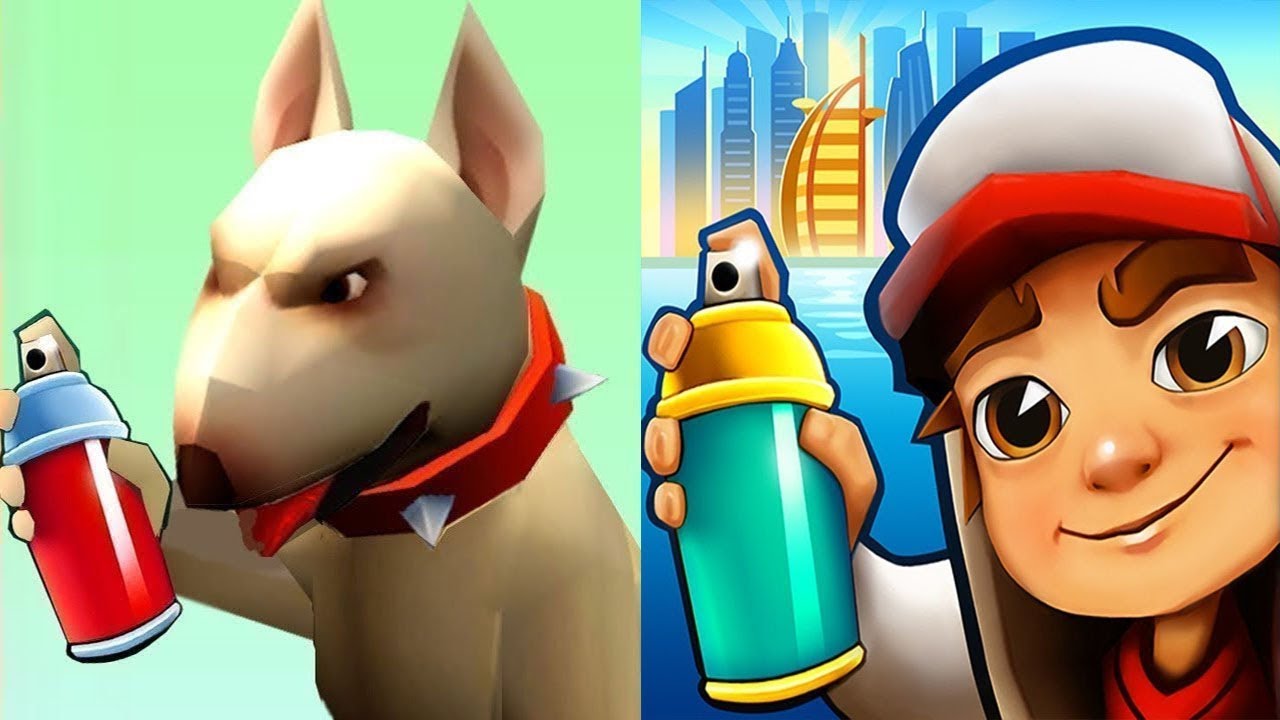 Subway Surfers JAKE vs DOG Run Gameplay HD