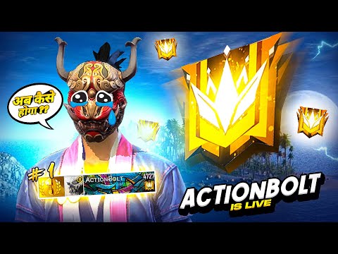 Free Fire Live  With Top Grandmaster Player Actionbolt-Garena Free Fire - Free Fire Live  With Top Grandmaster Player Actionbolt-Garena Free Fire