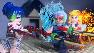 Клинок рассекающий демонов, Тенген проти Гютаро Лего анимация | Lego Demon slayer stop motion