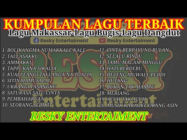 KUMPULAN LAGU MAKASSAR BUGIS DANGDUT TERBAIK 2023 class=