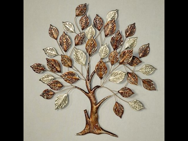 Exclusive Lavish Tree Nature Inspired Indoor Outdoor Metal Wall
