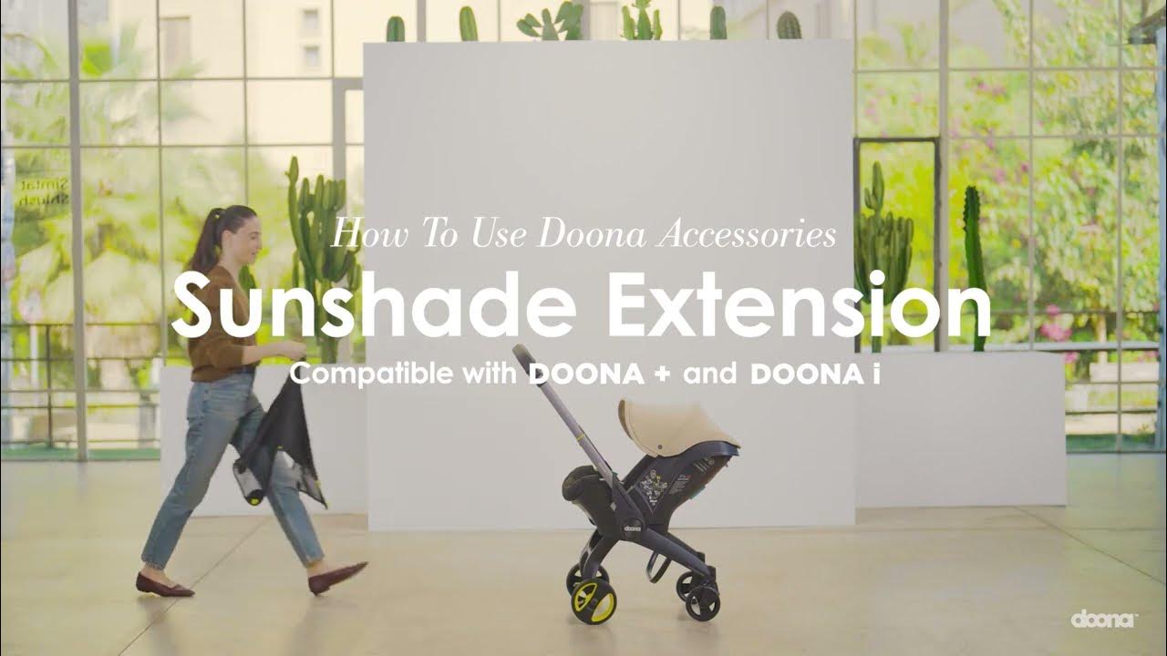 How to attach the Sunshade Extension Doona Car Seat & Stroller