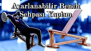 KENDİ BENCH PRESS SEHPAMI YAPTIM / TASARIM FİKİRLERİ #2