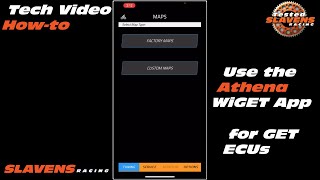 How to Use the Athena WiGET App for GET ECUs screenshot 1