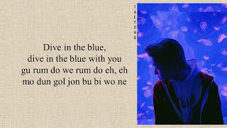 TAEYONG - 'BLUE' (Easy Lyrics) Resimi